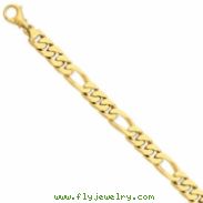 14k 9.2mm Polished Fancy Link Bracelet