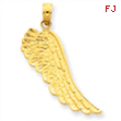 14K Angel Wing Pendant