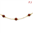 14K Chocolate Cultured Pearl & Bead Necklace chain