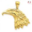 14k Eagle Head Pendant