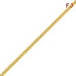 14K Gold 2.0mm Franco Bracelet
