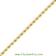 14K Gold 3.0mm Supreme Value Rope Bracelet
