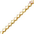14K Gold Add-A-Diamond Tennis Bracelet Mounting