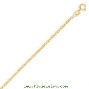 14K Gold Carded Cable Rope Chain