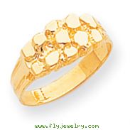 14K Gold Nugget Ring