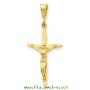 14K Gold Passion Crucifix Pendant