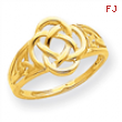14k Polished Ladies Celtic Knot Ring