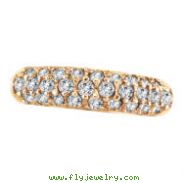 14K Rose Gold .81ct Diamond Fashion Ring
