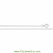 14K White 20 IN Rope Chain