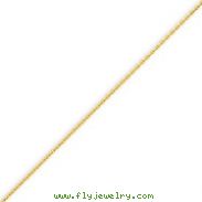 14K Yellow Gold 1mm Cable Chain