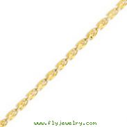 14K Yellow Gold 4mm Marquise Bracelet