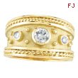 18K Yellow Gold .40ct Diamond Antique Style Ring