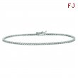 2 Pointer diamond bracelet