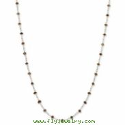 Chocolate Diamond Briolette Necklace chain