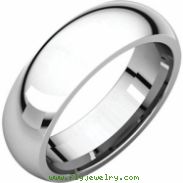 Continuum Sterling Silver 06.00 mm Comfort Fit Band
