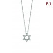 Diamond Jewish Star of David Pendant Necklace