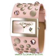 Ladies Ed Hardy Love Child Pink Watch