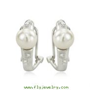 Pearl And Diamond Earring