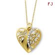 Sterling Silver & Gold-plated Angel Of Love 18