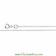 Sterling Silver 18.00 Inch Diamond Cut Cable Chain