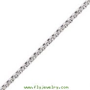 Sterling Silver 3.25mm Rolo Chain