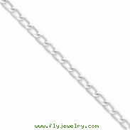 Sterling Silver 4.3mm Open Link Chain bracelet