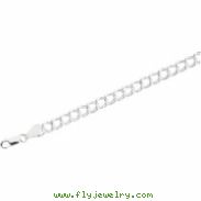 Sterling Silver 7 Inch Paralleo Chain