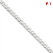 Sterling Silver 7mm Curb Chain bracelet