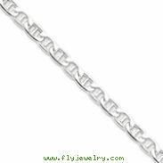 Sterling Silver 7mm Hollow Anchor Chain
