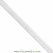 Sterling Silver 8.75mm Magic Herringbone Chain bracelet