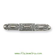 Sterling Silver Antiqued Pin