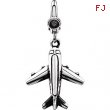 Sterling Silver CHARM Complete No Setting 20.00X16.00 MM Polished PLANE CHARM