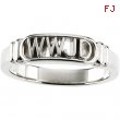 Sterling Silver Gents What Would Jesus Do Ring