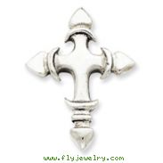 Sterling Silver Gothic Cross Pendant