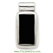 Sterling Silver Onyx Pendant