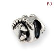 Sterling Silver Reflections Big & Little Feet Bead