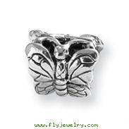 Sterling Silver Reflections Butterfly Bead