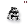 Sterling Silver Reflections Kids Letter G Bead