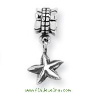 Sterling Silver Reflections Starfish Dangle Bead