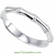 Sterling Silver Stackable Metal Fashion Ring