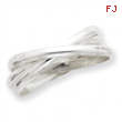 Sterling Silver Triple Intertwining Ring
