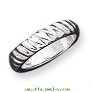 Sterling Silver Twisted Ridge Ring