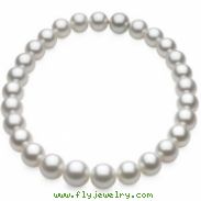 WHITE ROUND GRADUATED 14.00-17.00 MM FOUNDATION STRAND PASPALEY SOUTH SEA