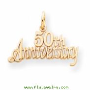 10k 50th Anniversary Charm