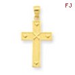 10k Cross Pendant