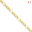 10k Light Figaro Chain