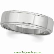 10K Yellow 05.00 MM Flat Edge Band