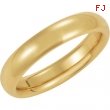 10K Yellow Gold Comfort Fit Band