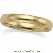 10K Yellow Gold Light Comfort Fit Band