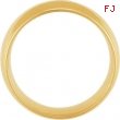 10K Yellow Gold Light Comfort Fit Band